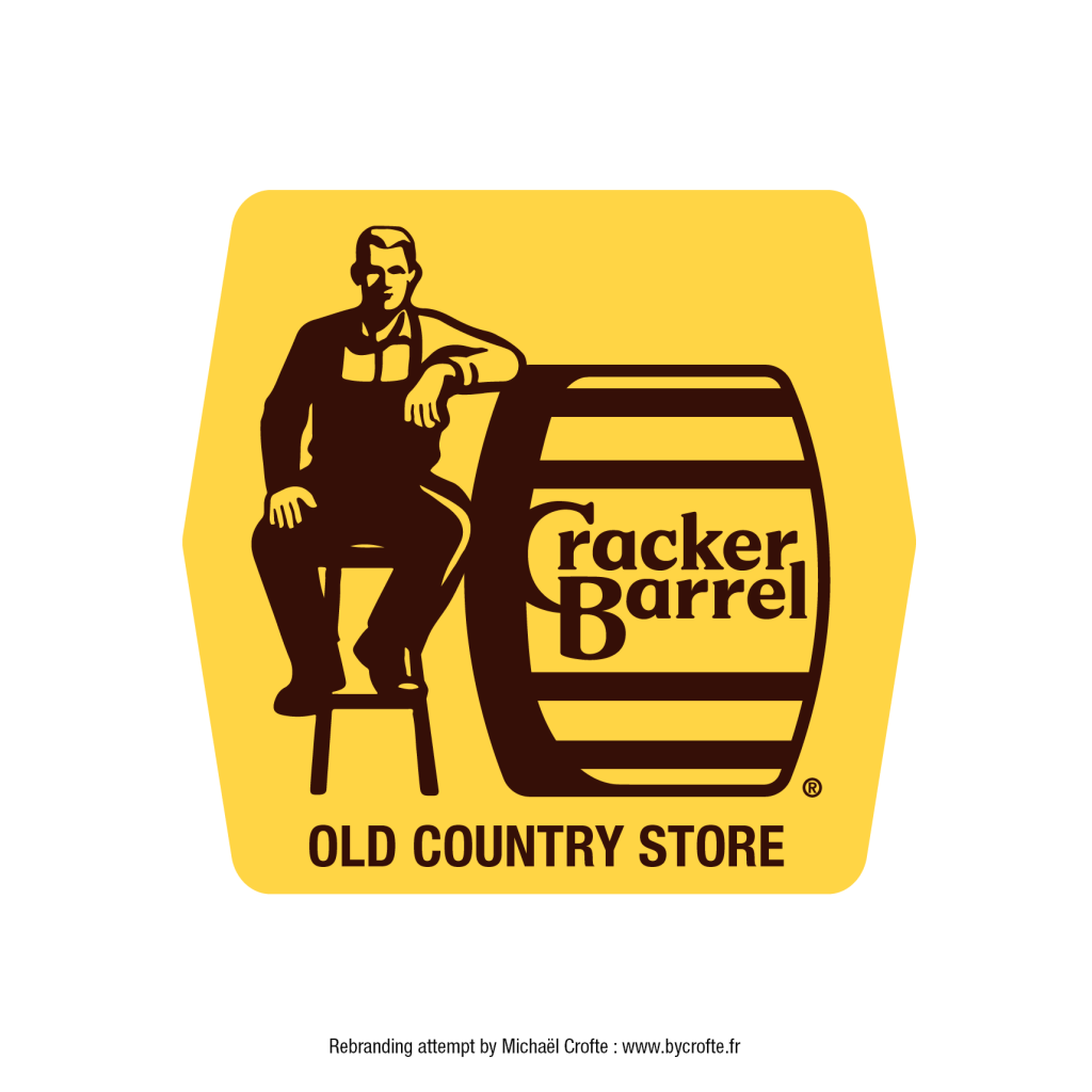 Cracker Barrel rebranding attempt by Michaël Crofte - HD